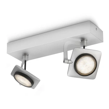 Philips 53192/48/16 - LED Stmívatelné bodové svítidlo MILLENNIUM 2xLED/4W/230V