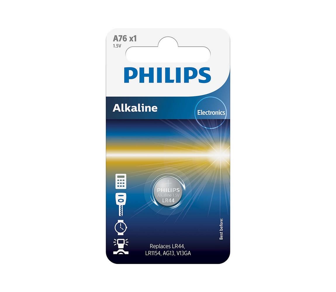 Philips Philips A76/01B - Alkalická baterie knoflíková MINICELLS 1,5V 155mAh 