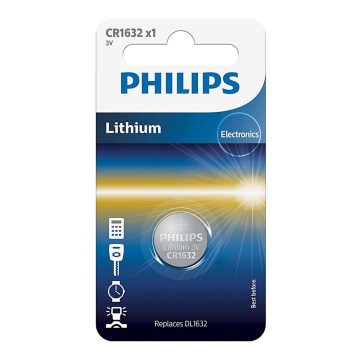 Philips CR1632/00B - Lithiová baterie knoflíková CR1632 MINICELLS 3V 142mAh
