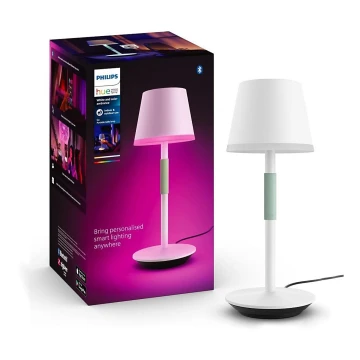 Philips - LED RGBW Stmívatelná venkovní dotyková lampa Hue GO LED/6,2W/230V 2000-6500K IP54