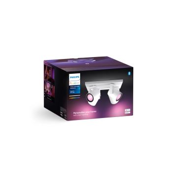 Philips - LED RGBW Stmívatelné bodové svítidlo Hue ARGENTA 4xGU10/4,2W/230V 2000-6500K