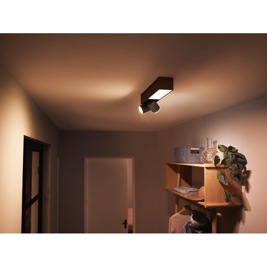 Philips - LED RGBW Stmívatelné bodové svítidlo Hue CENTRIS 2xGU10/4,2W/230V + LED/11W 2000-6500K