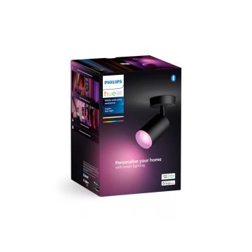 Philips - LED RGBW Stmívatelné bodové svítidlo Hue FUGATO 1xGU10/4,2W/230V 2000-6500K černá