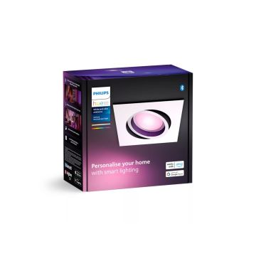 Philips - LED RGBW Stmívatelné podhledové svítidlo Hue CENTURA 1xGU10/4,2W/230V 2000-6500K