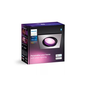 Philips - LED RGBW Stmívatelné podhledové svítidlo Hue CENTURA 1xGU10/4,2W/230V 2000-6500K