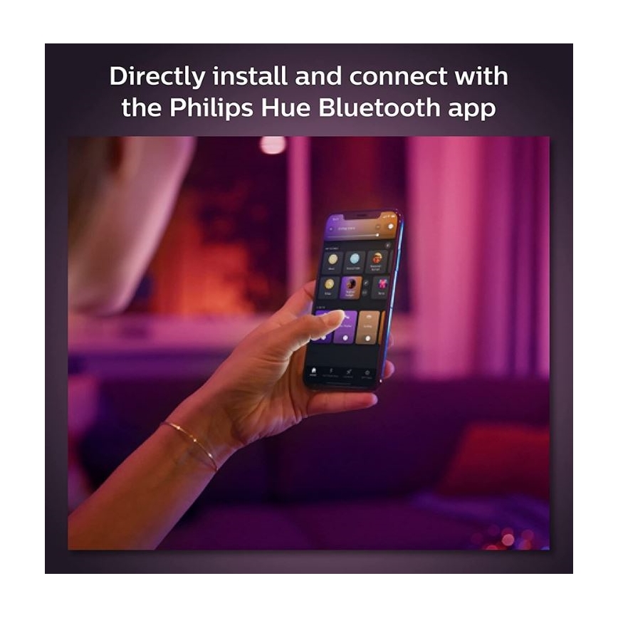 Philips - LED RGB Stmívatelné bodové svítidlo do lištového systému Hue PERIFO LED/5,2W/24V 2000-6500K