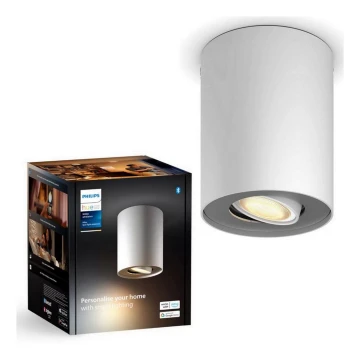 Philips - LED Stmívatelné bodové svítidlo Hue PILLAR 1xGU10/4,2W/230V 2200-6500K bílá