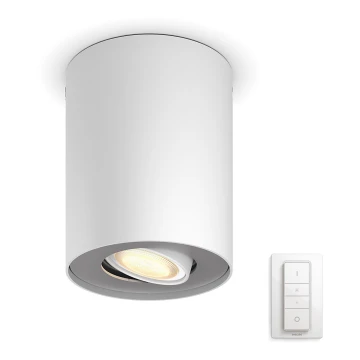 Philips - LED Stmívatelné bodové svítidlo Hue PILLAR 1xGU10/5,5W + dálkové ovládání 