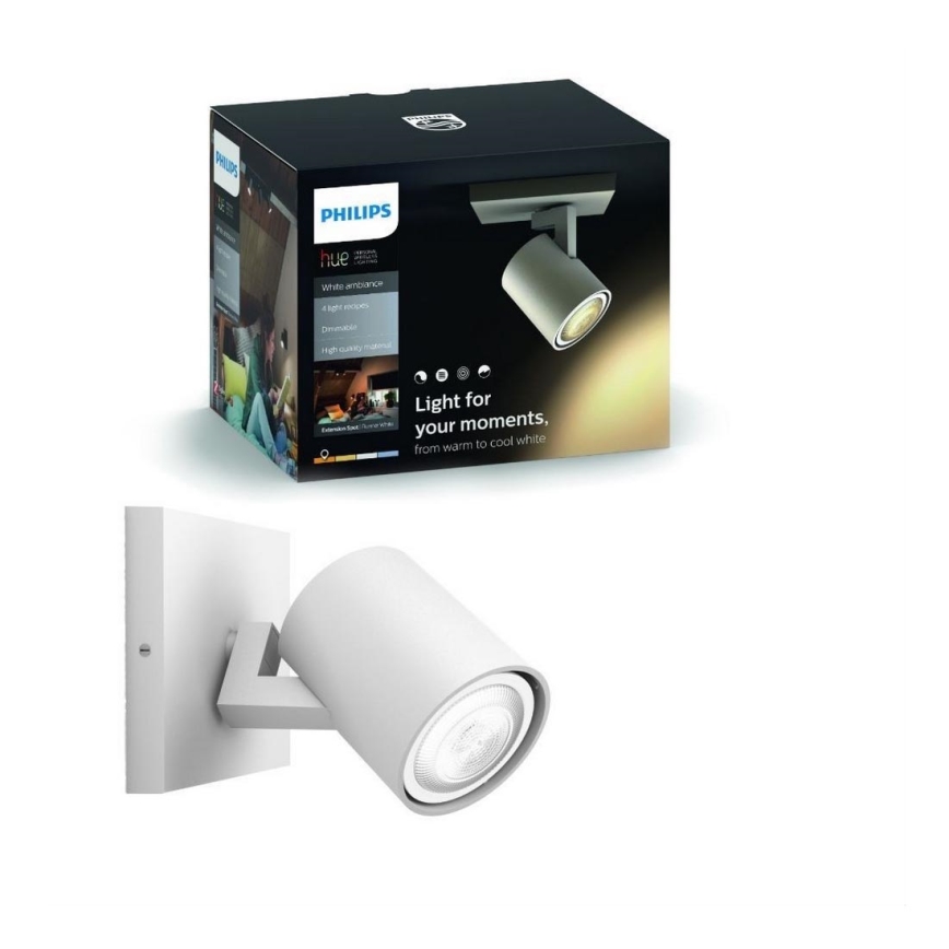 Philips - LED Stmívatelné bodové svítidlo Hue RUNNER 1xGU10/5W/230V