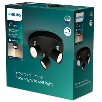 Philips - LED Stmívatelné bodové svítidlo 3xLED/4,5W/230V