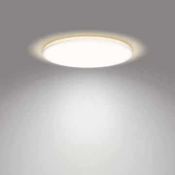 Philips - LED Stmívatelné stropní svítidlo SCENE SWITCH LED/22W/230V pr. 40 cm 4000K bílá