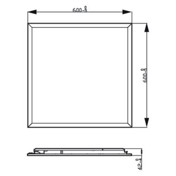 Philips - LED Stmívatelné stropní svítidlo SCENE SWITCH LED/36W/230V 2700K