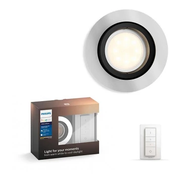 Philips - LED Stmívatelné svítidlo Hue MILLISKIN 1xGU10/5,5W/230V + dálkové ovládání 