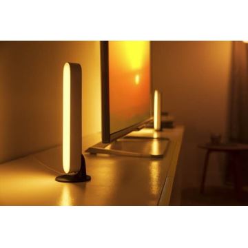 Philips - SADA 2x LED RGB Stmívatelná stolní lampa Hue PLAY LED/6W/230V bílá