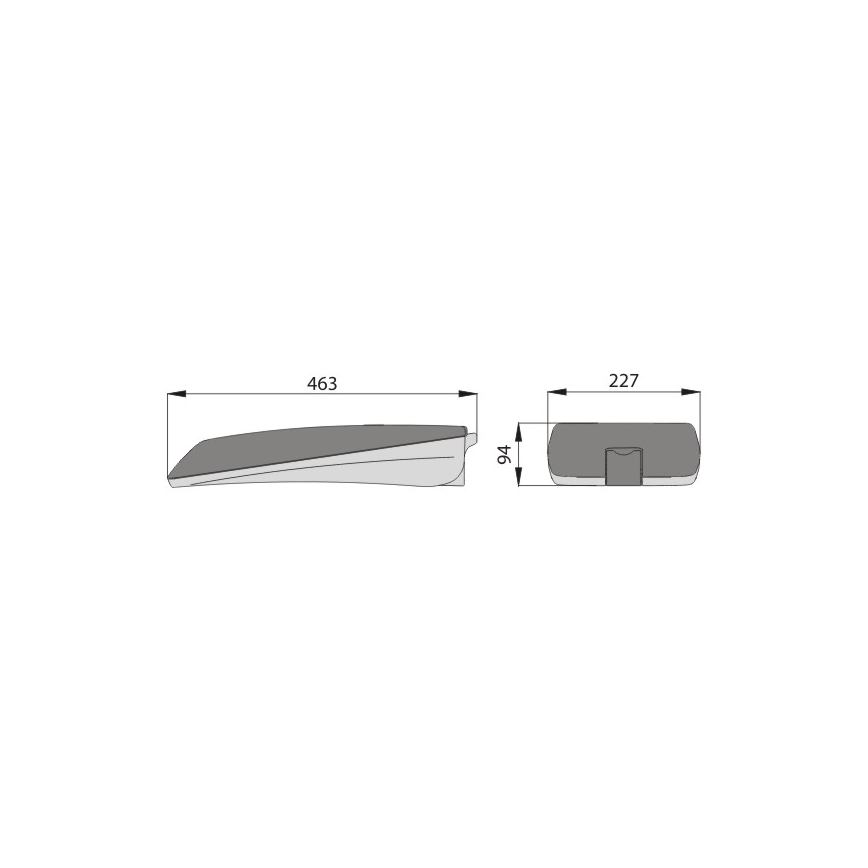 Pouliční svítidlo ASTAR ECO LED/50W/230V IP66