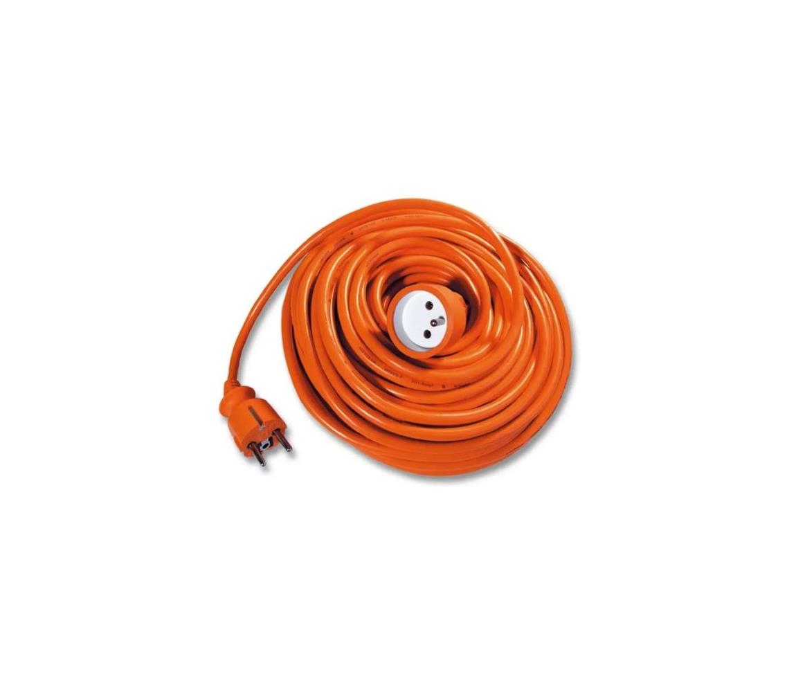 Baterie Centrum Prodlužovací kabel 20 m oranžová BC0364