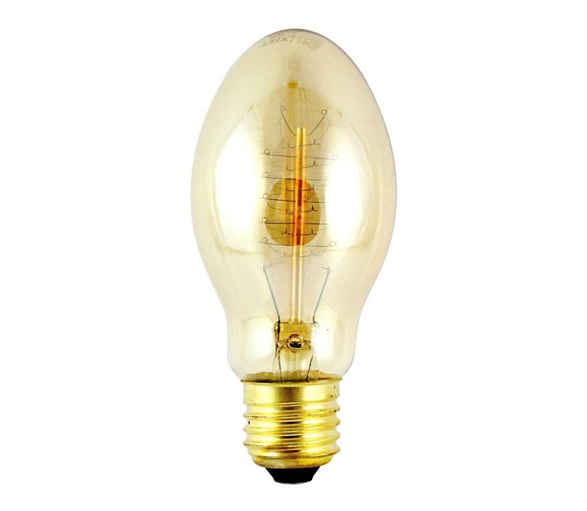  Průmyslová dekorační stmívatelná žárovka VINTAGE B53 E27/40W/230V 2000K 