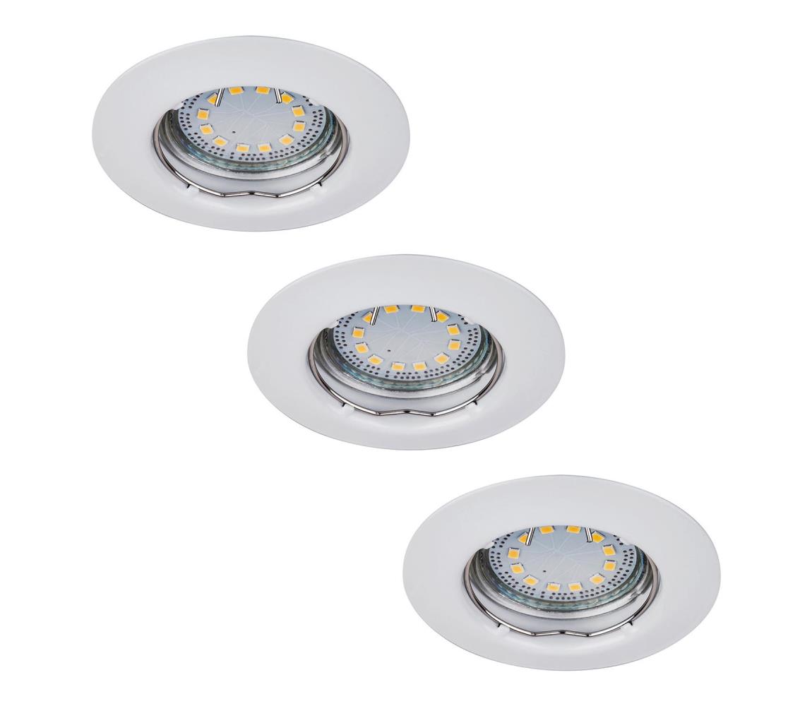 Rabalux Rabalux 1046 - SADA 3xLED Podhledové svítidlo LITE 3xGU10-LED/3W/230V 