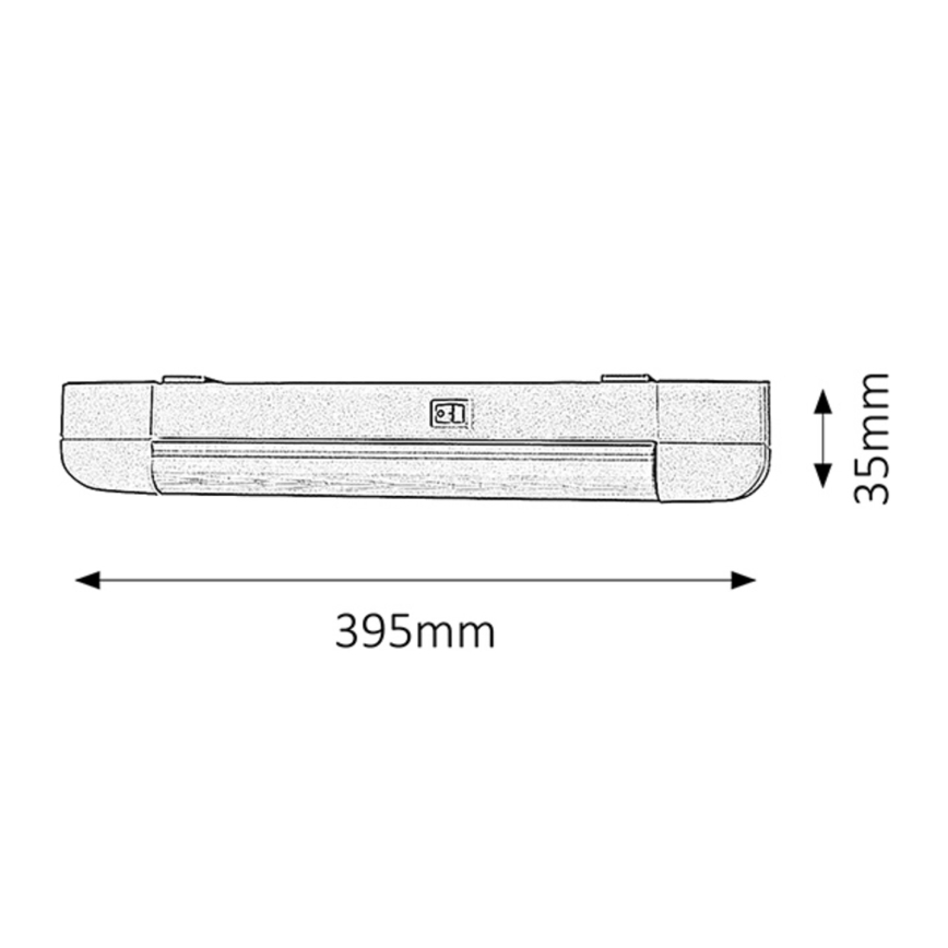 Rabalux - Podlinkové svítidlo 1xG13/10W/230V 39,5 cm