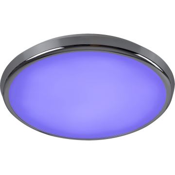 Rabalux - LED RGB Stmívatelné koupelnové stropní svítidlo LED/18W/230V pr. 30 cm 3000-6500K IP44 + dálkové ovládání