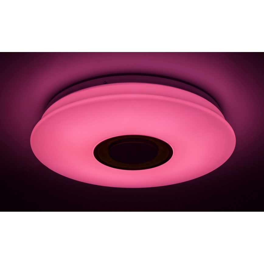 Rabalux - LED RGB Stmívatelné stropní svítidlo 1xLED RGB/24W/230V + dálkové ovládání
