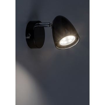 Rabalux - Nástěnné bodové svítidlo 1xGU10/5W/230V černá