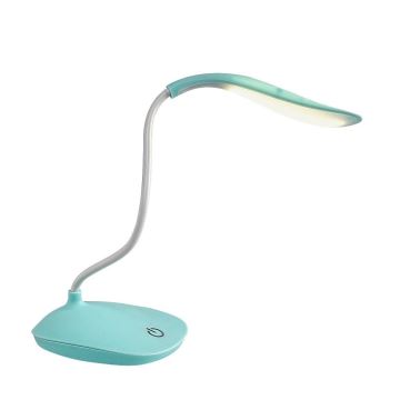 Rabalux - LED Stmívatelná flexibilní stolní lampa LED/2W/5V modrá