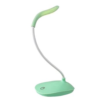 Rabalux - LED Stmívatelná flexibilní stolní lampa LED/2W/5V zelená