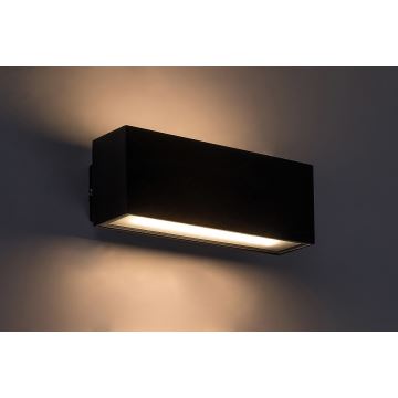 Rabalux - LED Venkovní nástěnné svítidlo LED/10W/230V IP54 černá