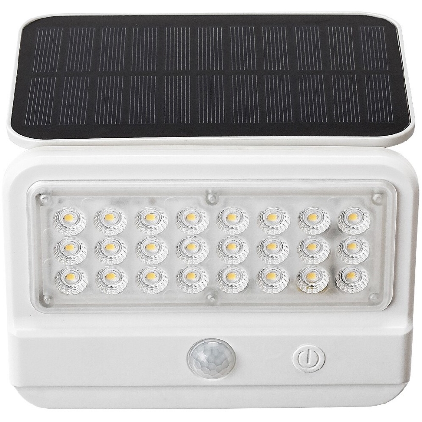 Rabalux - LED Solární nástěnné svítidlo se senzorem LED/7W/3,7V IP54 bílá