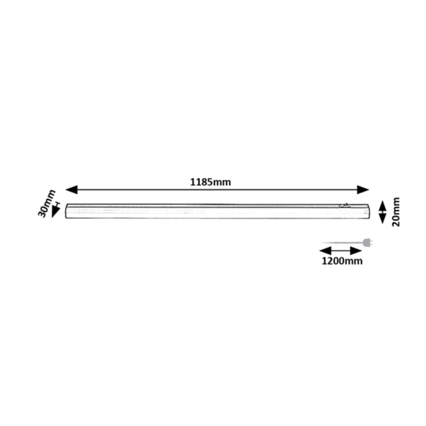 Rabalux - LED Podlinkové svítidlo LED/18W/230V 4000K 118 cm