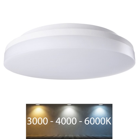 Rabalux - LED Koupelnové stropní svítidlo LED/18W/230V IP54 3000K/4000K/6000K