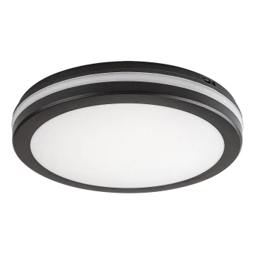 Rabalux - LED Koupelnové stropní svítidlo LED/28W/230V 3000/4000/6500K IP54 černá