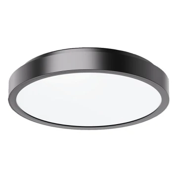 Rabalux - LED Koupelnové stropní svítidlo LED/36W/230V IP44 4000K pr. 35 cm černá