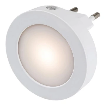 Rabalux - LED Noční světlo se senzorem LED/0,5W/230V 3000K pr. 65 mm