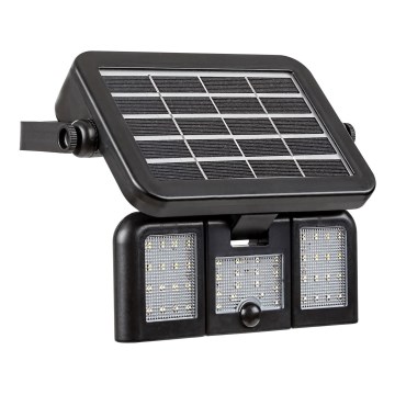 Rabalux - LED Solární reflektor se senzorem LED/9,6W/3,7V IP44 3000 mAh