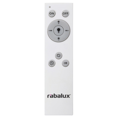 Rabalux - LED Stmívatelné stropní svítidlo LED/38W/230V 3000-6500K bílá + dálkové ovládání