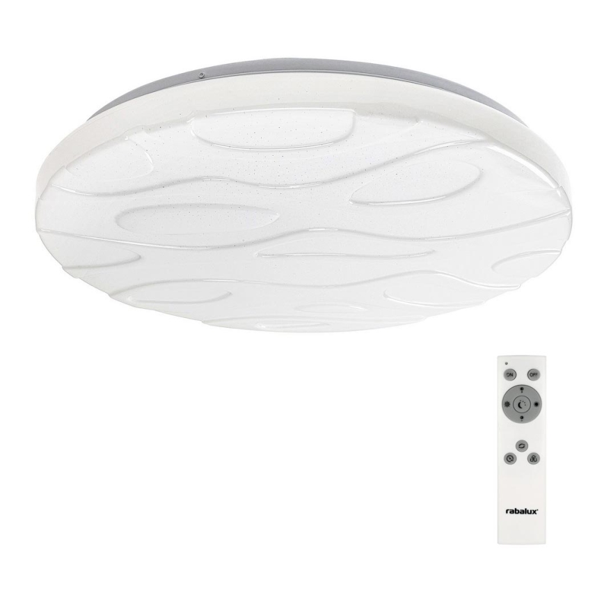 Rabalux - LED Stmívatelné stropní svítidlo na dálkové ovládání LED/24W/230V