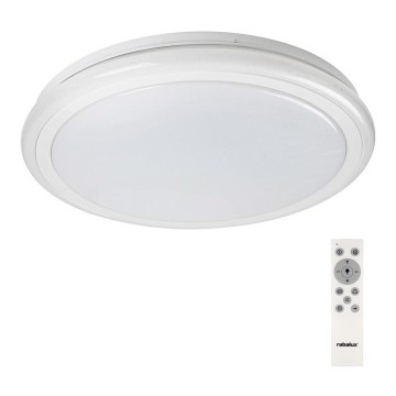 Rabalux - LED Stmívatelné stropní svítidlo na dálkové ovládání RGB LED/32W/230V