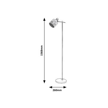 Rabalux - Stojací lampa 1xE27/9W/230V