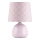 Rabalux - Stolní lampa 1xE14/40W růžová