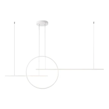 Redo 01-1736 - LED Stmívatelný lustr na lanku GIOTTO LED/56W/230V bílá