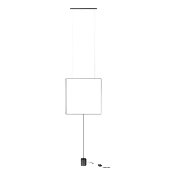 Redo 01-2134 - LED Stojací lampa SLICK LED/28W/230V černá