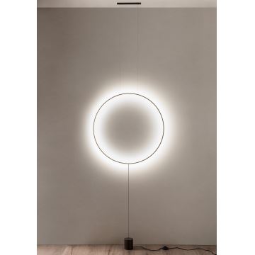 Redo 01-2197 - LED Stojací lampa SLICK LED/19W/230V černá