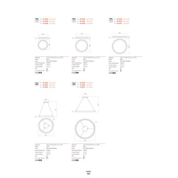 Redo 01-2670 - LED Stmívatelné stropní svítidlo ICONIC LED/50W/230V pr. 58 cm zlatá