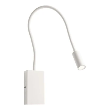 Redo 01-2754 - LED Flexibilní lampička WALLIE LED/3W/230V USB CRI 90 bílá