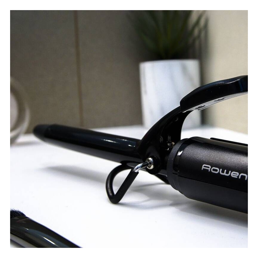 Rowenta - Kulma CURLING TONG BASIC 25W/230V černá