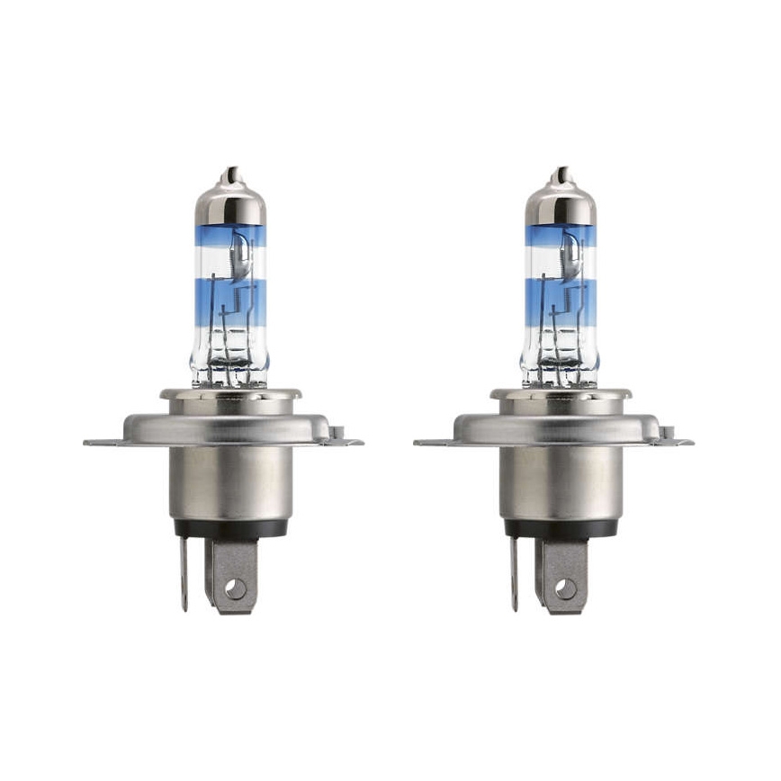 SADA 2x Autožárovka Philips RACINGVISION 12342RVS2 H4 P43t-38/55W/12V