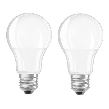 SADA 2x LED Žárovka A60 E27/8,5W/230V 2700K