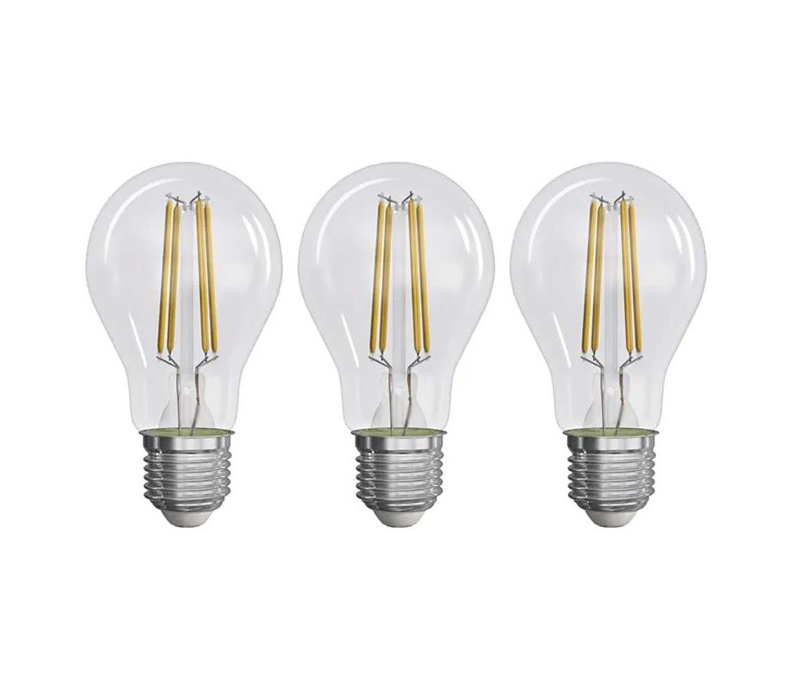  SADA 3x LED Žárovka FILAMENT A60 E27/5W/230V 2700K Energetická třída A 